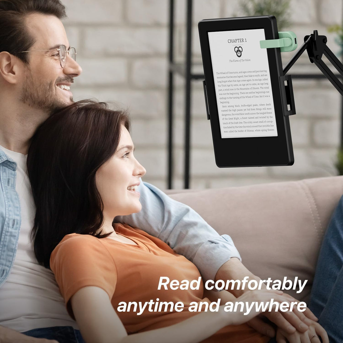 RF Remote Control Page Turner for Kindle Paperwhite Accessories Ipad Reading Kobo Surface Comics/Novels iPhone Tablets Android Taking Photos Camera Video Recording Remote(K2-Green)